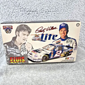Rusty Wallace #2 Elvis Presley Miller Lite 1:24 Scale Die Cast Car Ford Taurus